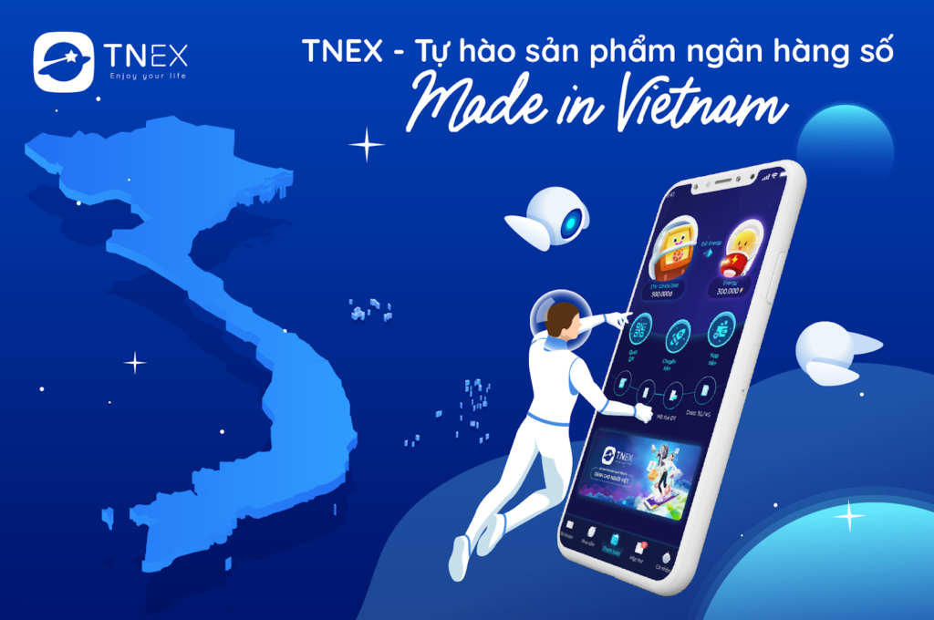 TNEX là ngân hàng số điện tử đầu tiên tại Việt Nam